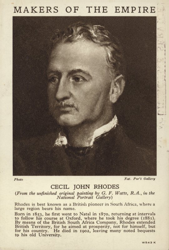 Cecil John Rhodes af English School