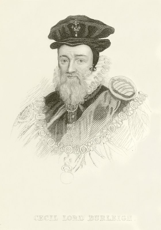 Cecil Lord Burleigh af English School