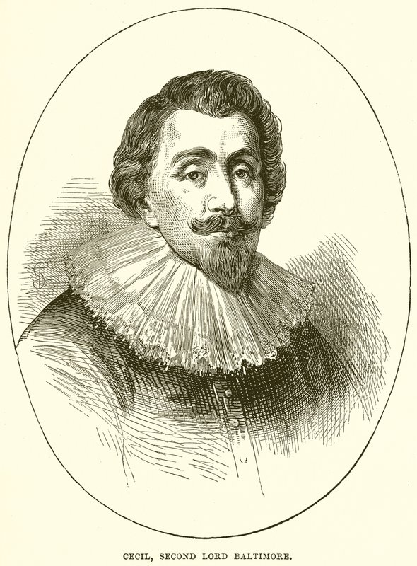 Cecil, anden lord Baltimore af English School