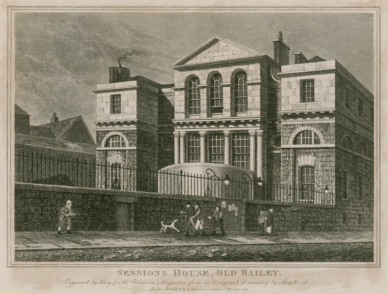 Central Criminal Court, 2., post-brand sessions house af English School