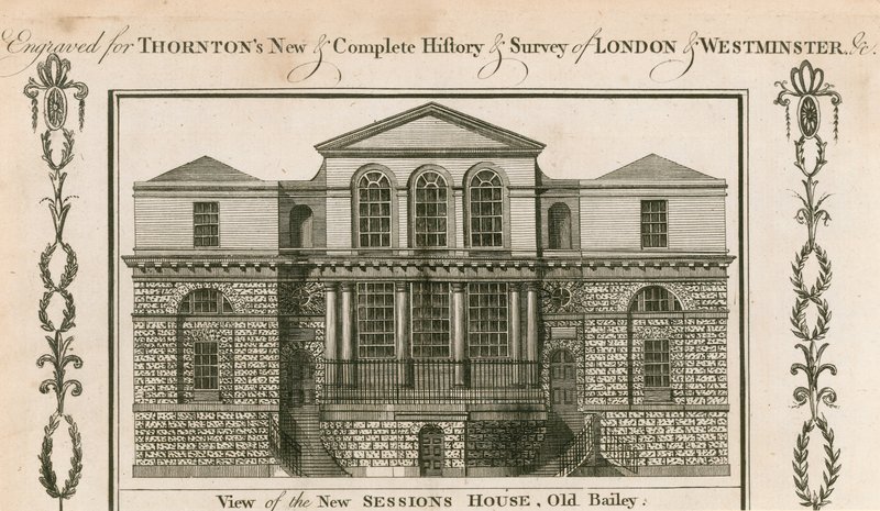 Central Criminal Court, andet post-Fire Sessions House af English School