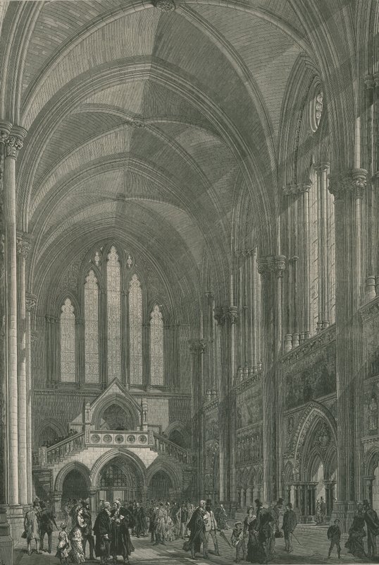 Central Hall of the Royal Courts of Justice af English School