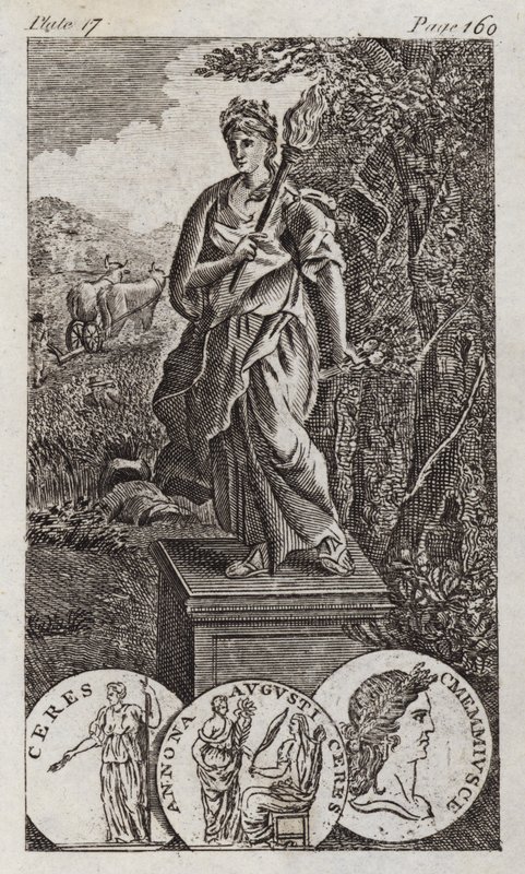 Ceres (gravering) af English School