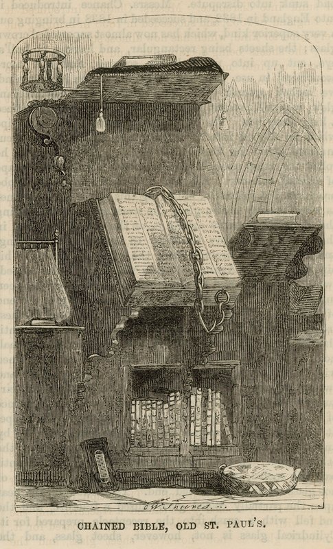 Lænket bibel, Old St Pauls af English School