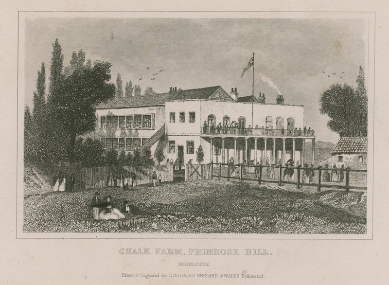 Chalk Farm, Primrose Hill, Middlesex af English School