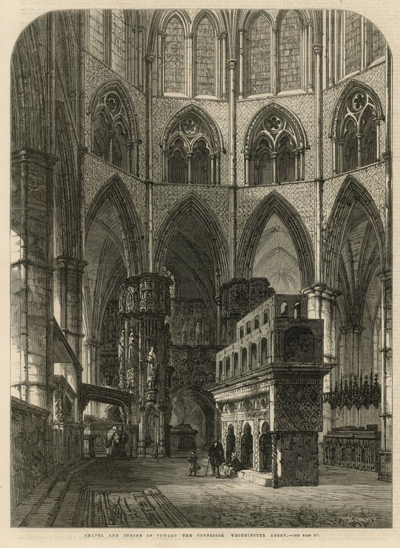 Kapel og helligdom for Edvard Confessor af English School