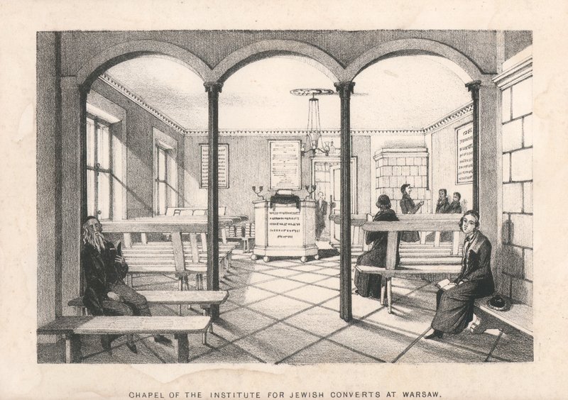 Kapel ved Instituttet for Jødiske Konvertitter i Warszawa af English School
