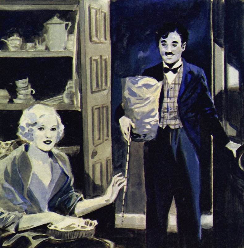 Chaplins fineste øjeblikke inkluderede filmene The Gold Rush og City Lights af English School