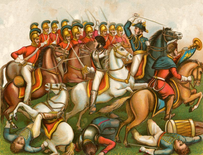 Ansvaret for vagterne, Waterloo af English School