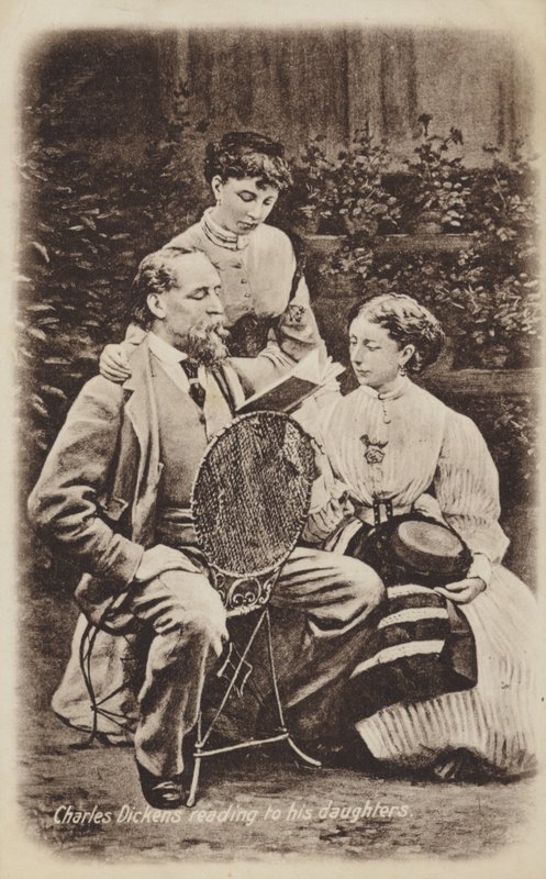 Charles Dickens (1812-1870), engelsk forfatter af English School