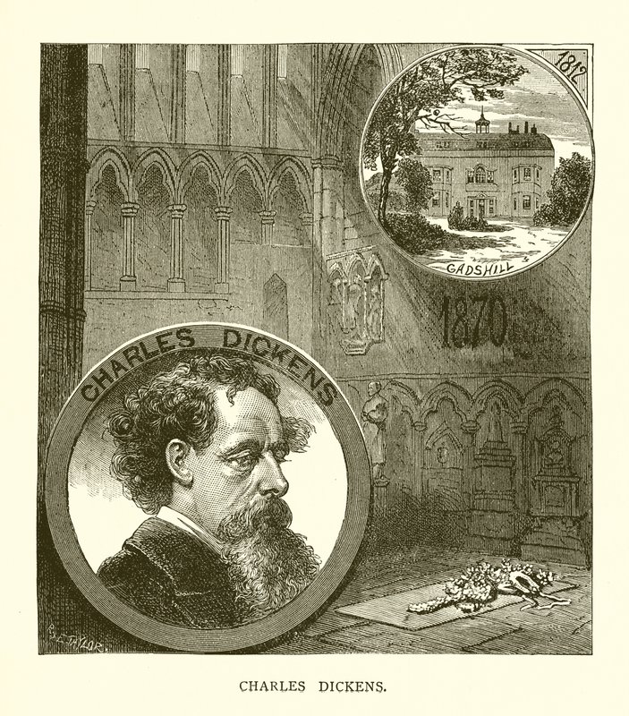 Charles dickens af English School