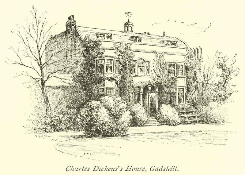Charles Dickenss House, Gadshill  af English School
