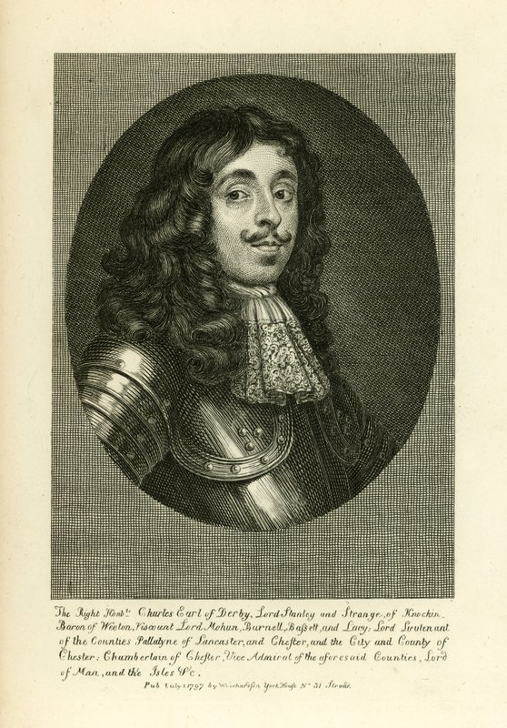 Charles, jarl af Derby af English School