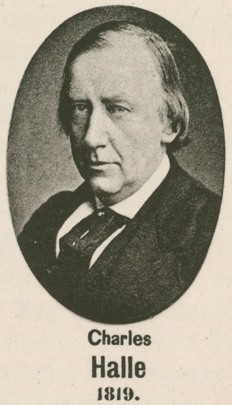 Charles Halle (gravering) af English School