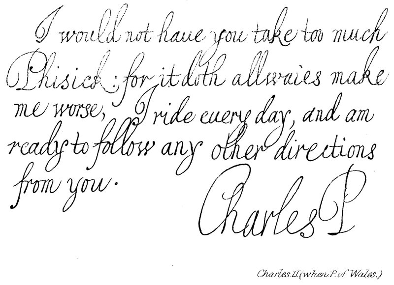 Charles II (da P af Wales) af English School