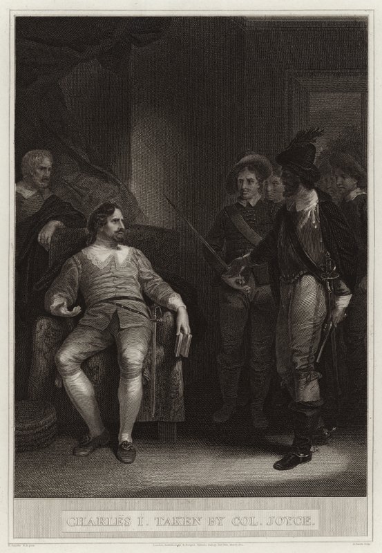 Charles I taget af oberst Joyce af English School