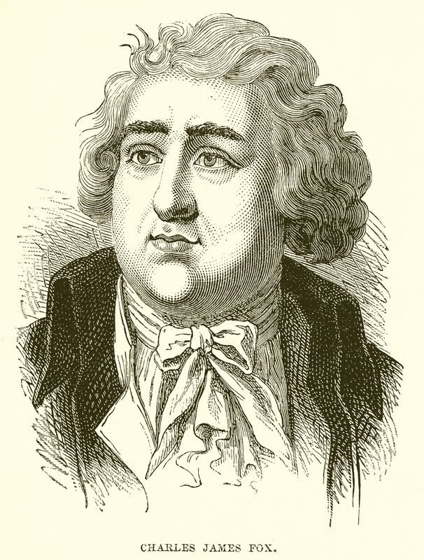 Charles James Fox af English School