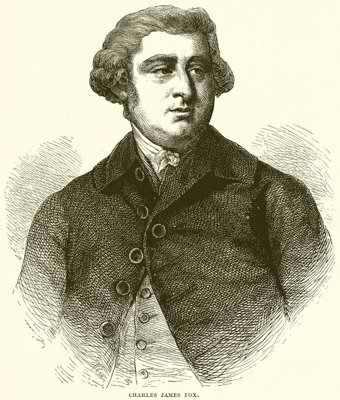 Charles James Fox af English School