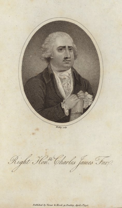 Charles James Fox af English School