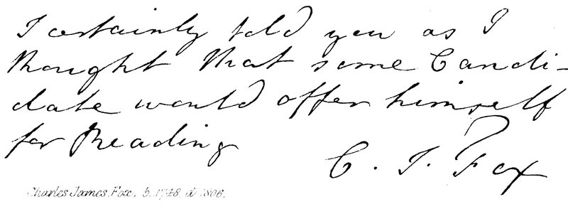 Charles James Fox, f 1748, d 1806 af English School