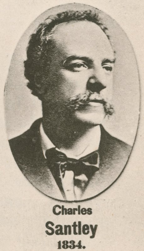 Charles Santley (gravering) af English School