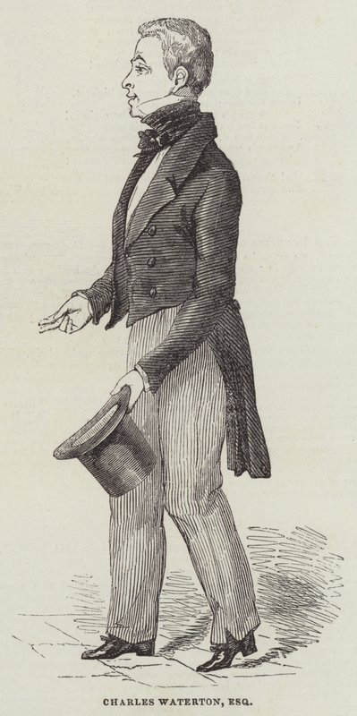 Charles Waterton, Esquire (gravering) af English School
