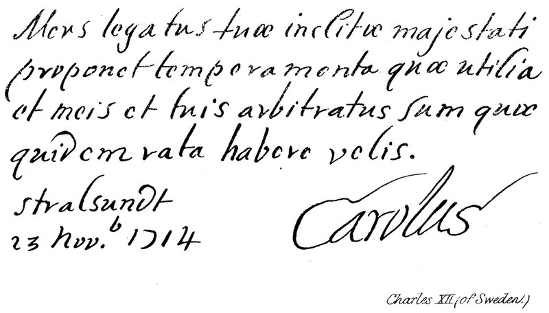 Karl XII (af Sverige) af English School