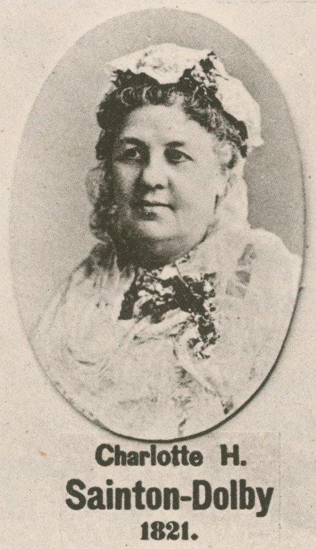 Charlotte H Sainton Dolby (gravering) af English School