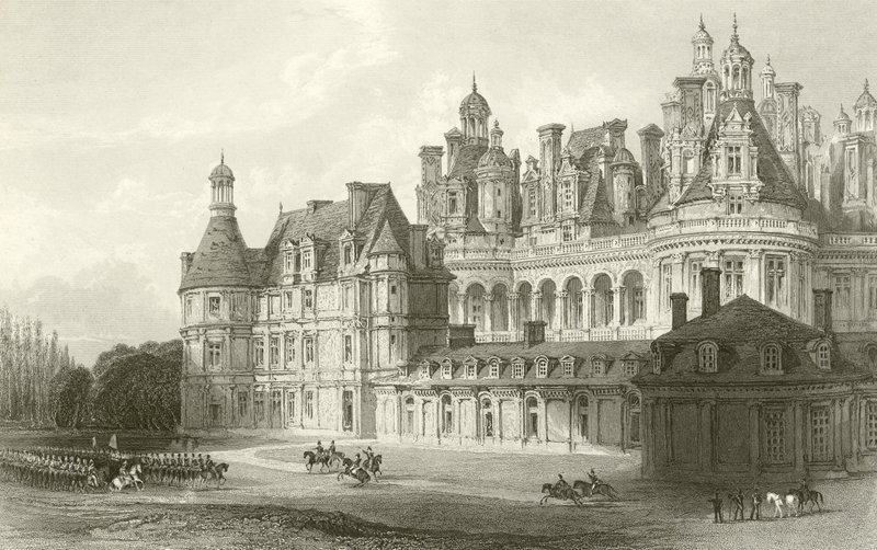 Chateau of Chambord, Loir et Cher af English School
