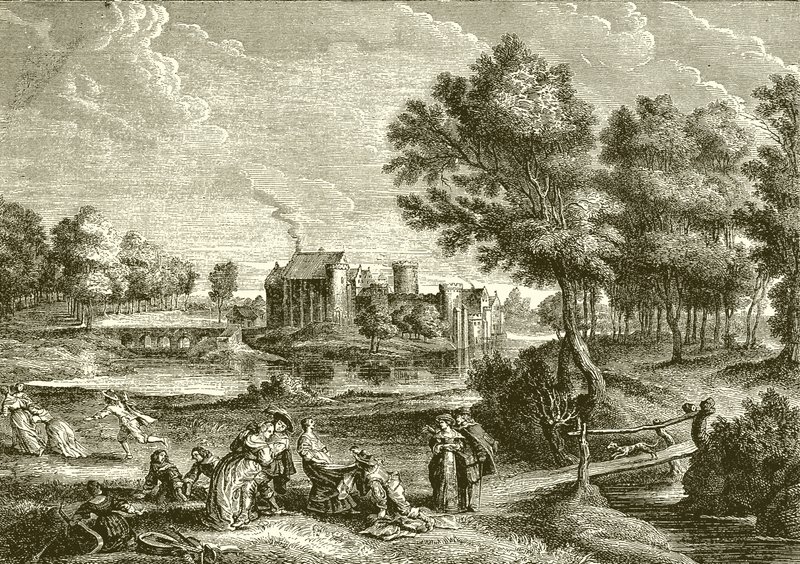 Chateau de Steen. Rubens bopæl af English School