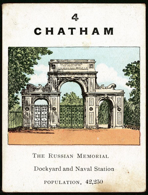 Chatham (farve litho) af English School