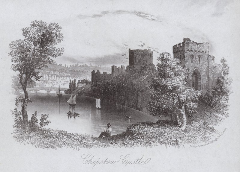 Chepstow Castle af English School