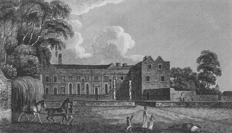 Cheshunt House, Hertfordshire (gravering) af English School