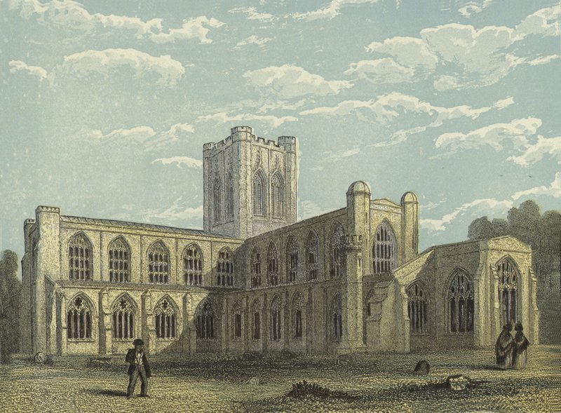 Chester Cathedral, South East View af English School