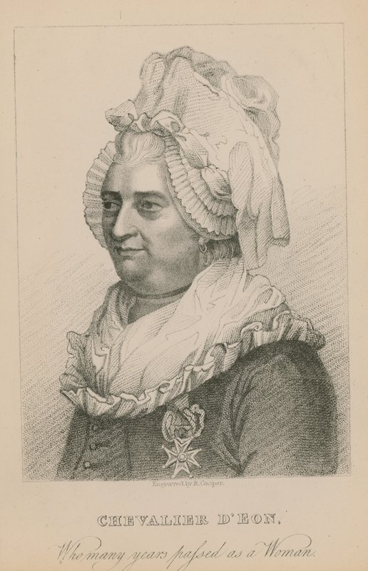 Chevalier DEon, der gik mange år som kvinde af English School