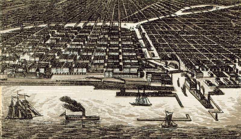 Chicago (litho) af English School