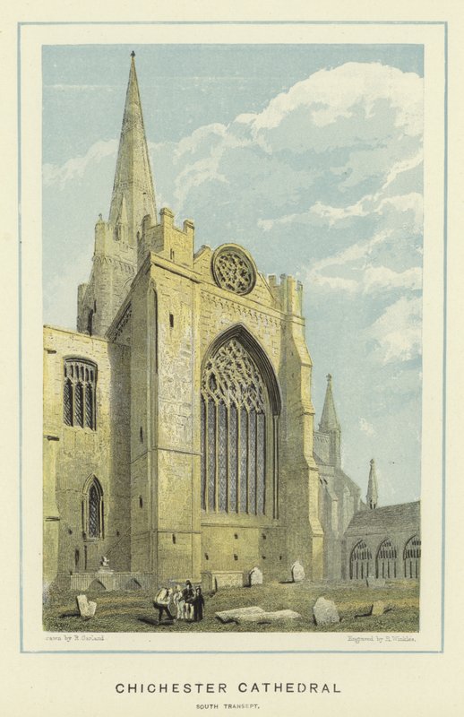 Chichester Cathedral, sydlige tværskib af English School
