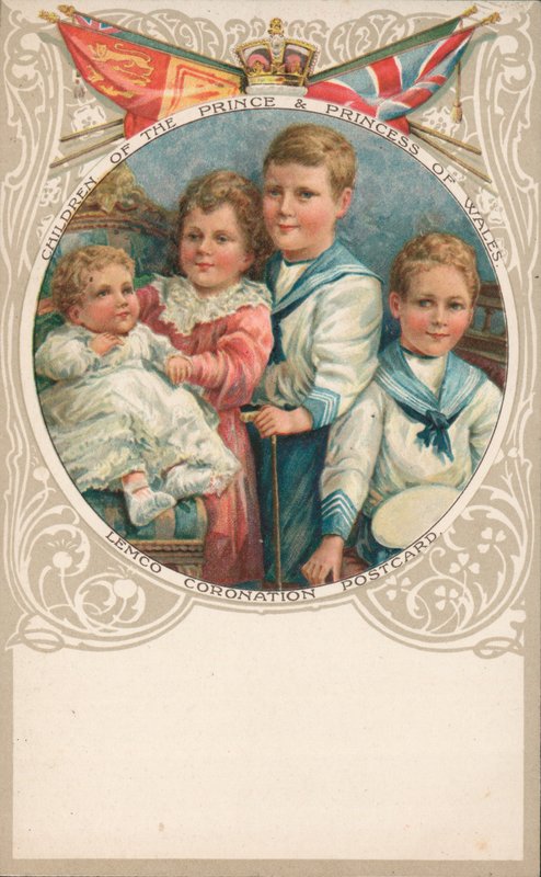 Børn af prinsen og prinsessen af Wales af English School
