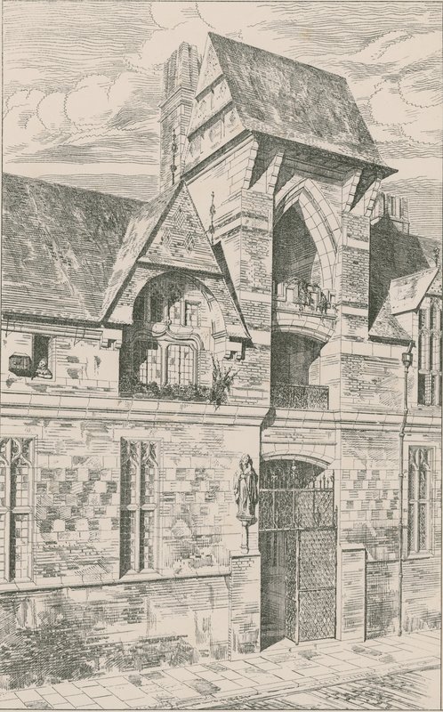 Børnehospitalet, Mark Street, Finsbury af English School