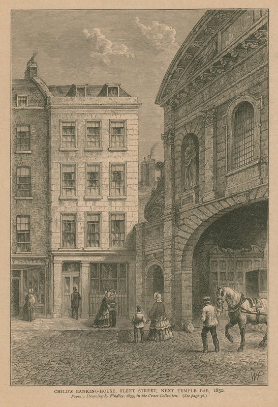 Childs Banking House på Fleet Street af English School