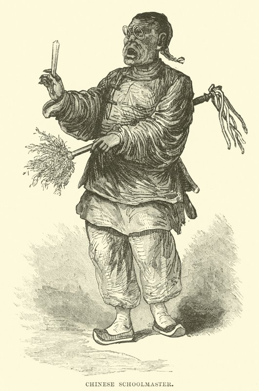 Chinese schoolmaster  af English School