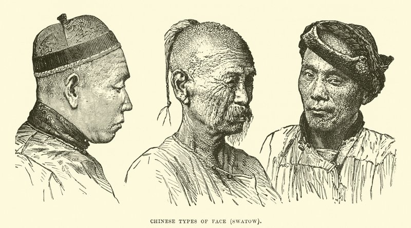 Chinese types of face, Swatow  af English School