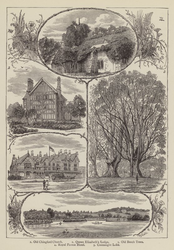 Chingford (gravering) af English School