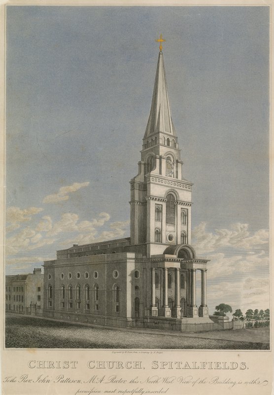 Christ Church, Spitalfields, London af English School