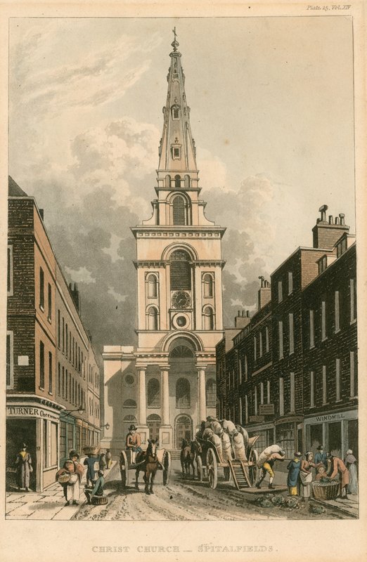 Christ Church, Spitalfields, London af English School