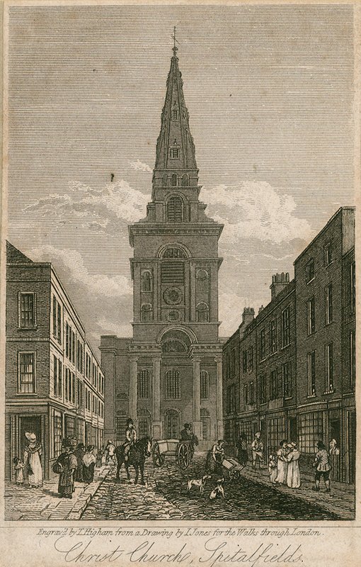 Christ Church, Spitalfields, London af English School