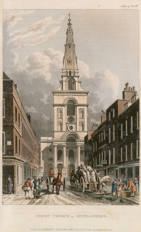 Christ Church i Spitalfields af English School