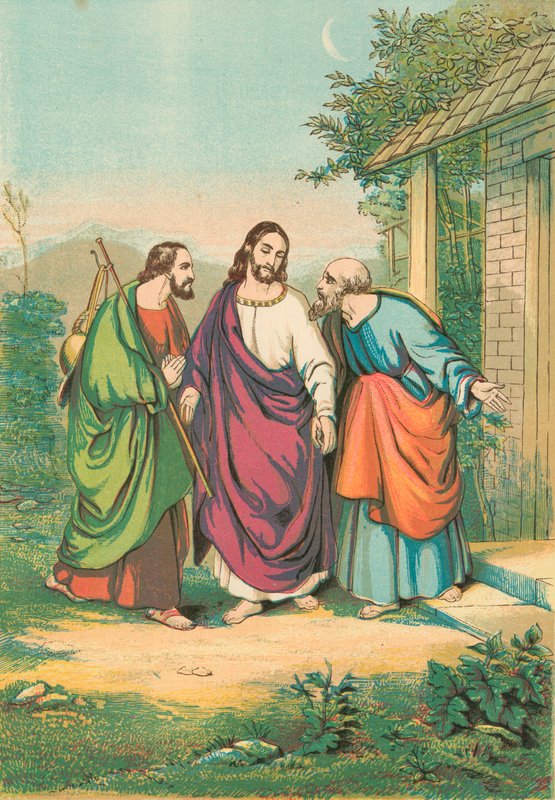 Kristus, Johannes og Peter af English School