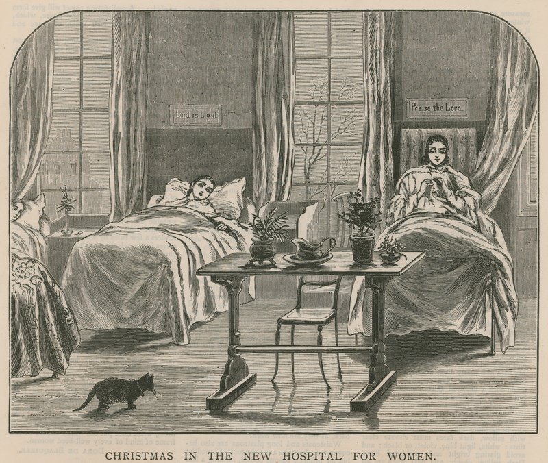 Jul i det nye Kvindehospital af English School