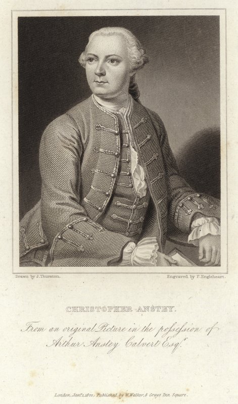 Christopher Anstey - engelsk forfatter og digter (1724 - 1805) af English School